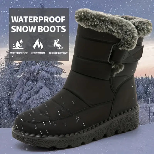PERCE™ WATERPROOF UNISEX MID CALF SNOW BOOTS