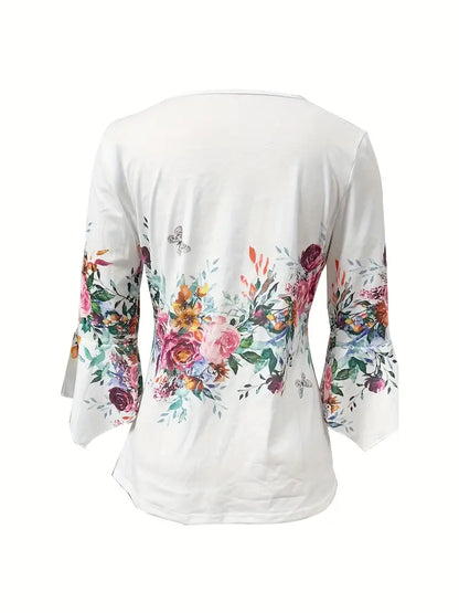 ALORA™ FLORAL BLOUSE