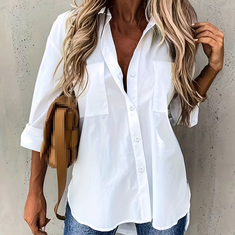 MARLEY™ | CASUAL LONG SLEEVE BUTTON-UP SHIRT