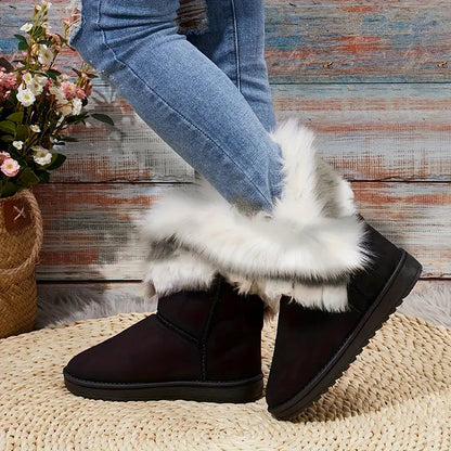 KASLO™ FUR SLIP-ON WINTER BOOTS