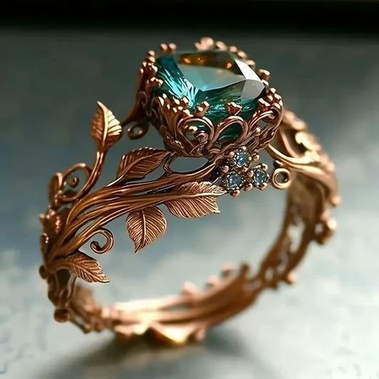 EMERALD GLOW NATURE RING