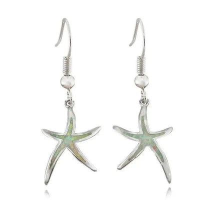 OCEAN STAR OPAL EARRINGS