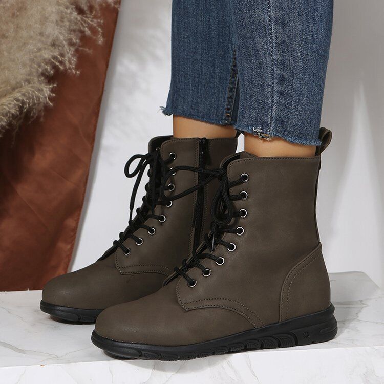 RETRO MILITARY COMBAT BOOTS