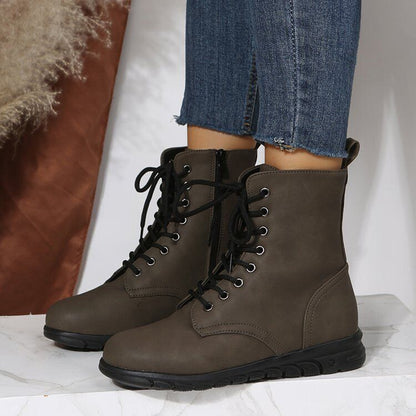 RETRO MILITARY COMBAT BOOTS