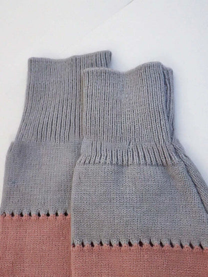 NOVA™ LEOPARD COLORBLOCK KNIT SWEATER