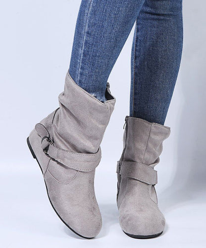SLOUCHY MINIMALISM BOOTS