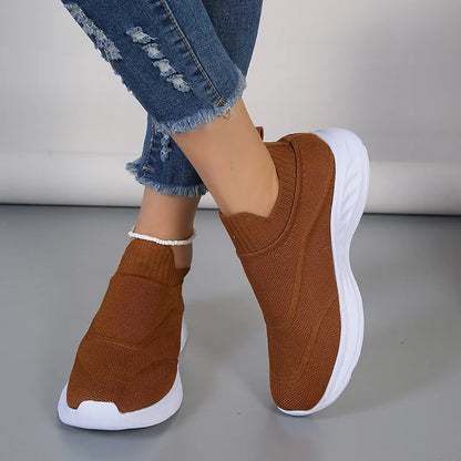 WOMEN'S FASHIONABLE MESH FLAT ORTHOPEDIC SNEAKERS