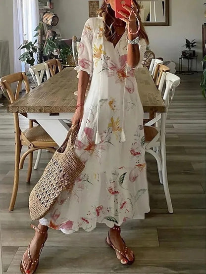MAYA™ BOHO TUMMY COVERAGE DRESS