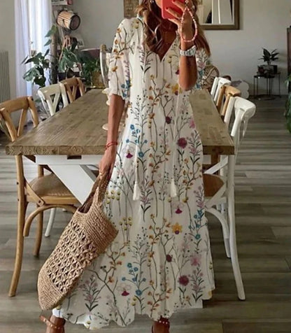 MAYA™ BOHO TUMMY COVERAGE DRESS