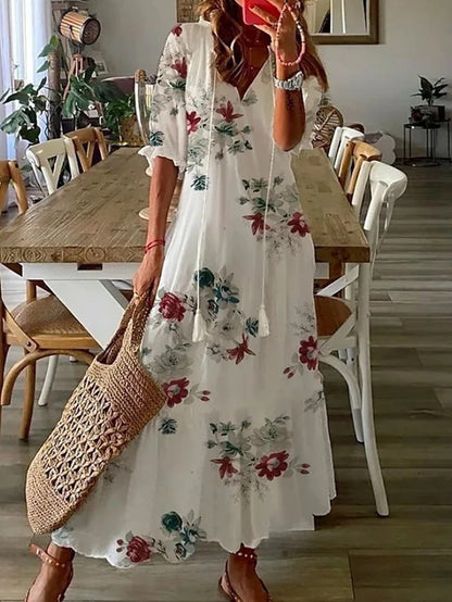 MAYA™ BOHO TUMMY COVERAGE DRESS