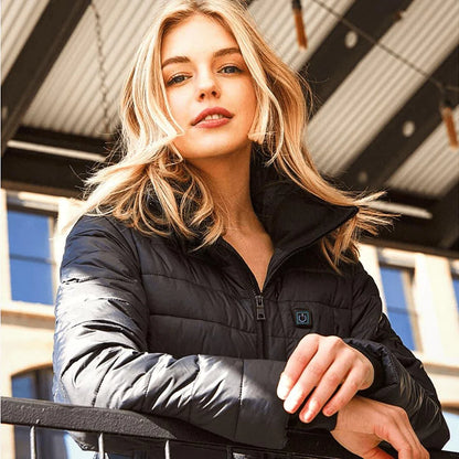 HEATJACKET™ - ELECTRICALLY HEATED DOWN JACKET WITH HEATING CABLES