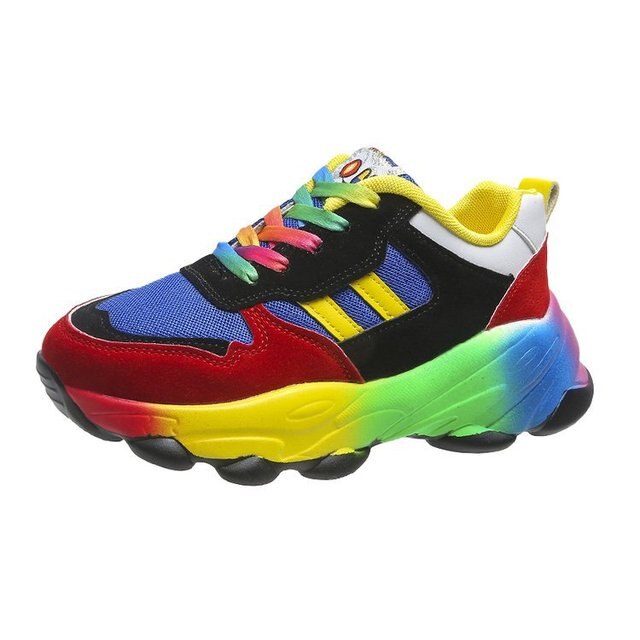 PREMIUM RAINBOW ORTHOPEDIC SNEAKERS - CANADA BEST SELLER