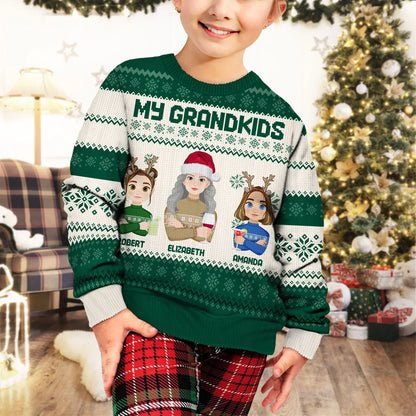 UNISEX UGLY SWEATER - FUNNY GIFT FOR FAMILY, COUPLE, PARENTS, GRANDPARENTS